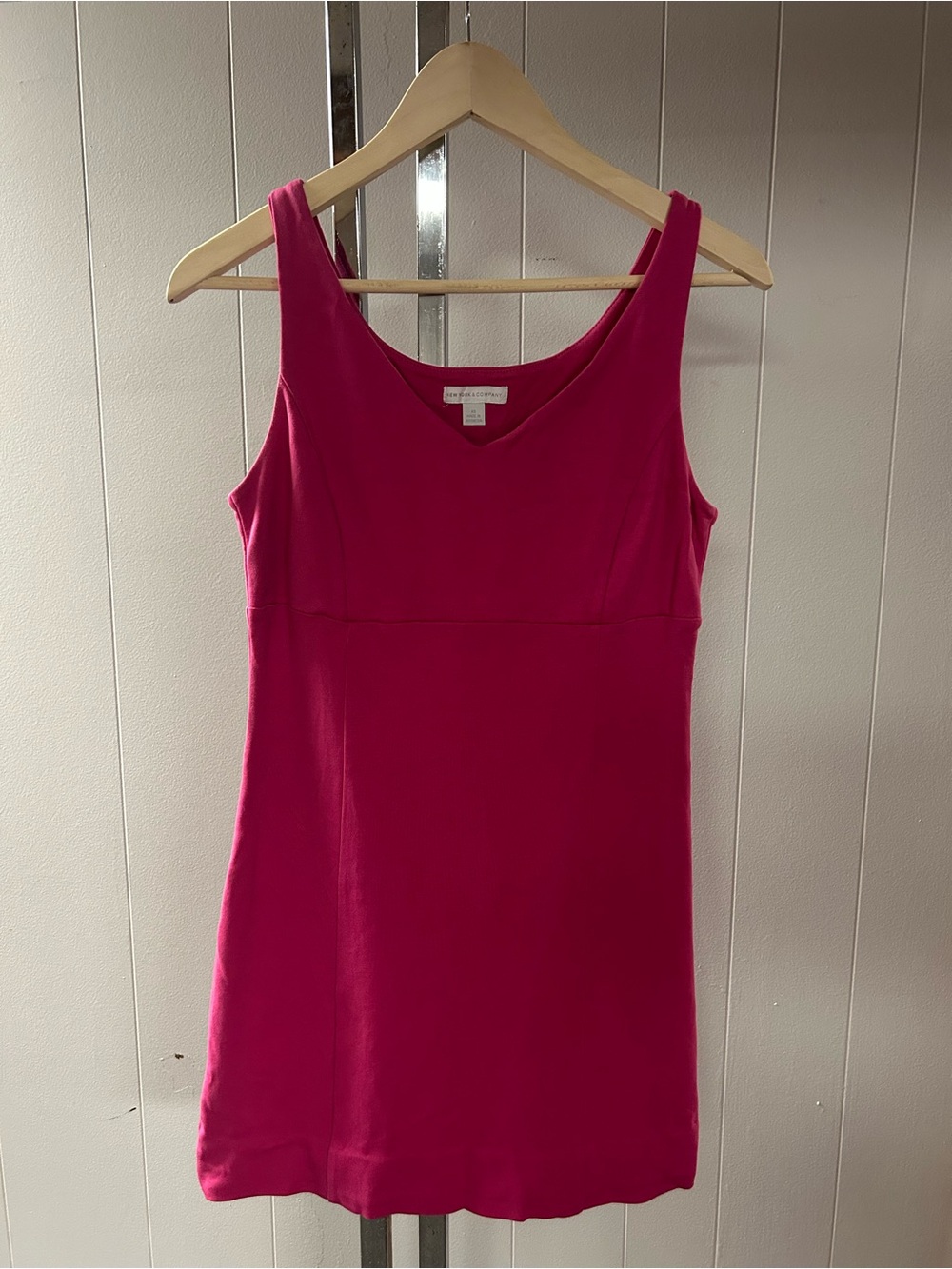 New York Hot Pink A Line Mini Dress XS